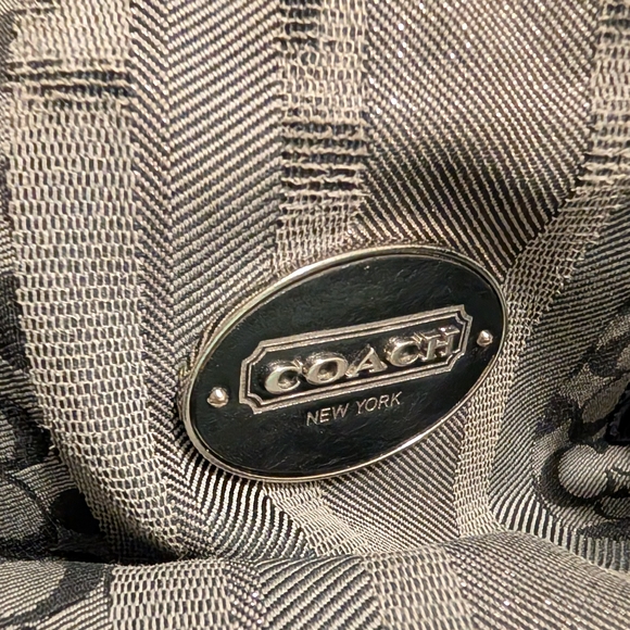 Coach Signature Tassel Legacy Molly Satchel 2Way‎ Shoulder Handbag - Picture 8 of 9